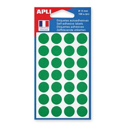 Abbildung von agipa 111841 Markierungspunkte, Durchmesser: 15 mm, rund, grün