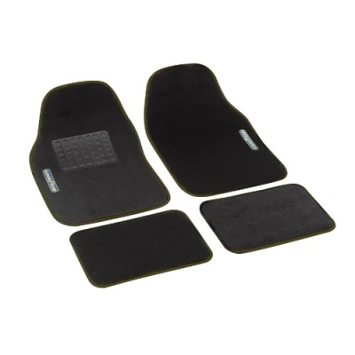 Abbildung von GoodYear 77130 Automatten Set aus Teppichstoff, schwarz, universell, mit 4 Stück