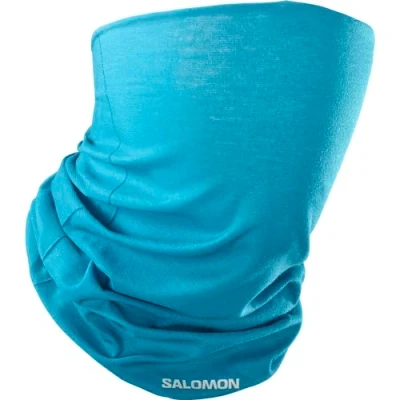 Abbildung von Salomon Cross Unisex Halswärmer Trail Running Wandern MTB Lauf, Neues Material, Style, Laufz, Blau