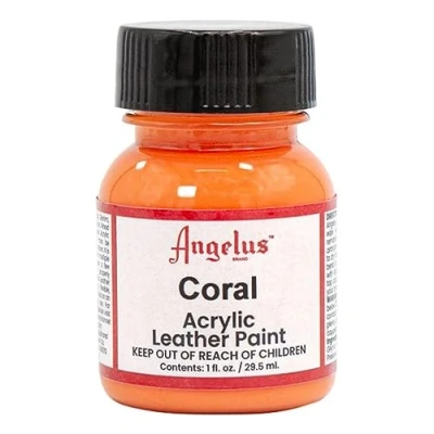 Abbildung von Angelus Lederfarbe Coral 29,5ml