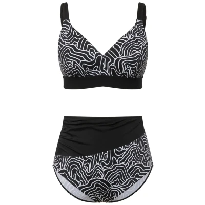 Abbildung von Ulla Popken SET Bikini, Damen, Größe: 42, Black