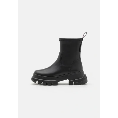 Abbildung von Tommy Jeans Chunky Chelsea BOOT Plateaustiefelette, Damen, Größe: 41, Black Schuhe