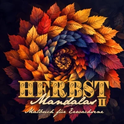 Abbildung von Herbst Mandalas Malbuch für Erwachsene 2: Mandala Ausmalbuch Malblock