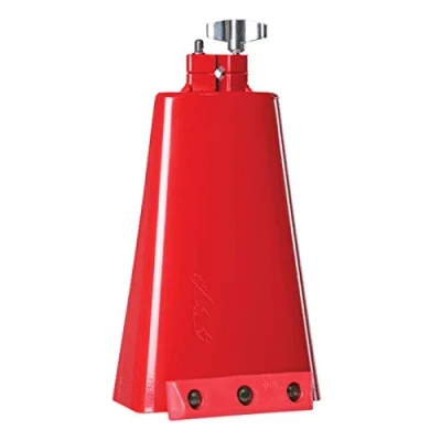 Abbildung von LP Latin Percussion Cowbell Rock Chad Smith Signature 8&quot; Ridge Rider, Vice Mount/V Klemme, pulverbeschichtet, rot, LP008CS
