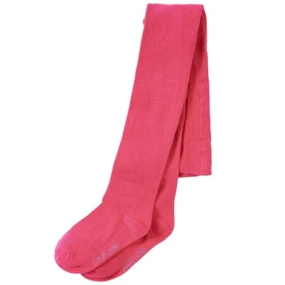 Abbildung von Kinderstrumpfhose Strumpfhose Kinder Thermo Strickstrumpfhose Knallrosa 128