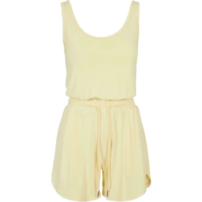 Abbildung von Urban Classics Ladies Short Sleeveless Modal Jumpsuit Jumpsuit, Damen, Größe: XL, Softyellow