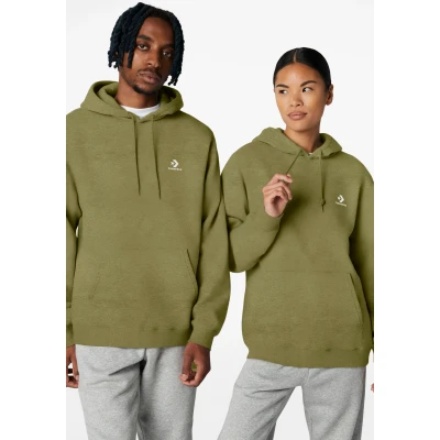 Abbildung von Converse Standard FIT LEFT Chest STAR Hoodie Unisex Sweatshirt, Größe: XS, Cosmic turtle