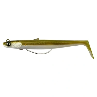 Abbildung von Savage Gear Sandeel V2 Weedless Khaki 13cm 31g Gummifisch