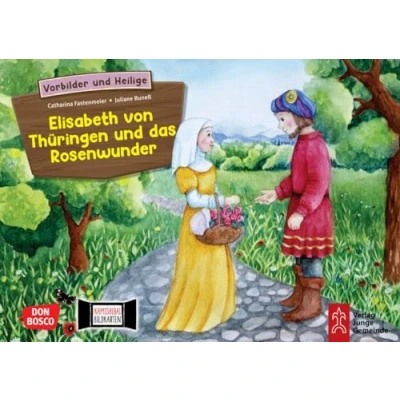 Abbildung von Elisabeth von Thüringen und das Rosenwunder. Kamishibai Bildkartenset. Entdecken Erzählen Begreifen. Vorbilder Heilige: ... Heiligen für unser Erzähltheater)