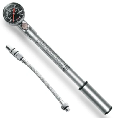 Abbildung von SKS GERMANY Luftpumpe USP, Profi Dämpferpumpe, Silber, Länge: 278 mm