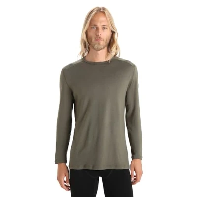 Abbildung von Icebreaker TECH Crewe Unterhemd/shirt, Herren, Größe: XL, Loden