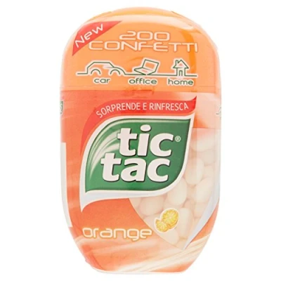 Abbildung von Ferrero tic tac fresh orange Dragees mit Orangengeschmack 1 x 98 g Packung