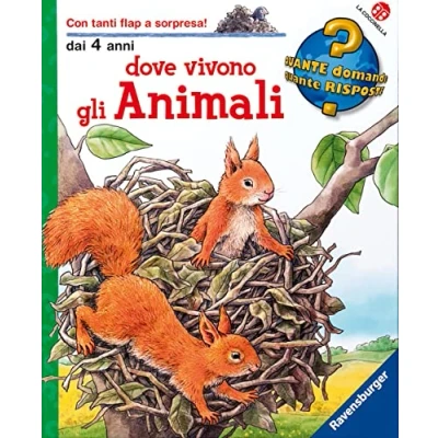 Abbildung von Dove vivono gli animali. Ediz. a colori