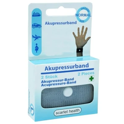 Abbildung von scarlet products Akupressur System Bandage, health Akupressurband »Sea« 1 Paar (2 Stück) Erwachsene,Kinder