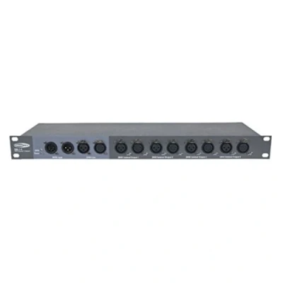 Abbildung von Showtec DB 1 4, 4 Kanal DMX Booster, 3 &amp; 5 Pol XLR In/Out Splitter
