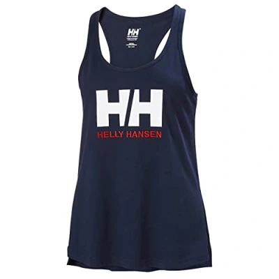 Abbildung von Helly Hansen Damen Logo Achselshirt, blau, XS