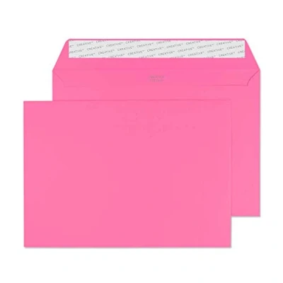 Abbildung von Blake Envelopes Creative Colour 302 Briefumschläge Haftklebung Flamingo Rosa C5 162 x 229 mm 120g/m² 500 Stück