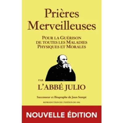 Abbildung von ABBÉ JULIO PRIÈRES Merveilleuses NOUVELLE ÉDITION: prières : Pour la guérison de toutes les Maladies Physiques et Morales par ... / prieres guerison )