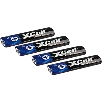 Abbildung von XCell Extreme Lithium FR6 Mignon AA Batterie (sehr langlebige Batterien, sehr leicht, Temperaturbereich 40C bis +60C) 145873