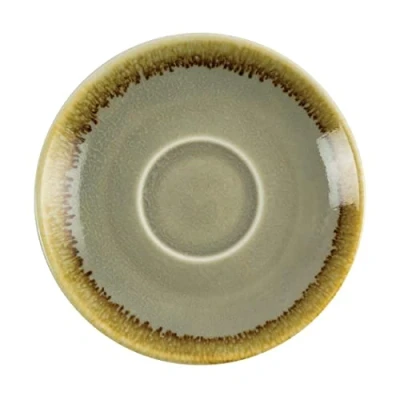 Abbildung von Olympia Kiln Espressountertasse, Moos, 115 mm, Kaffee Serviergeschirr 6 Stück