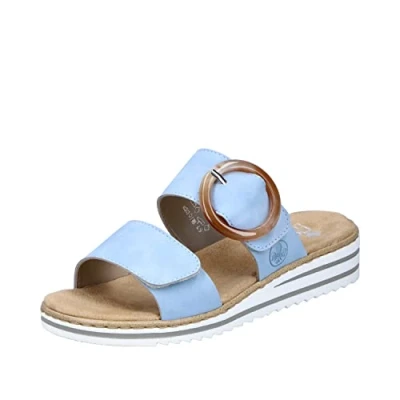 Abbildung von Rieker Pantolette flach, Damen, Größe: 36, Ciel Schuhe