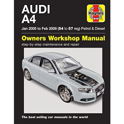 Abbildung von Audi A4 Petrol &amp; Diesel (Jan 05 to Feb 08) Haynes Repair Manual