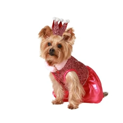 Abbildung von Atosa Prinzessinnen Kostüm für Hunde, Rosa