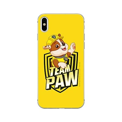 Abbildung von ERT GROUP Original und offiziell Lizenziertes Psi Patrol Paw Handyhülle für iPhone XS Max optimal an die Form des Smartphones angepasst, Schutzhülle aus Silikon