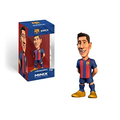 Abbildung von MINIX FC Barcelona Robert Lewandowski 9 #116 Sammelfigur 12 cm