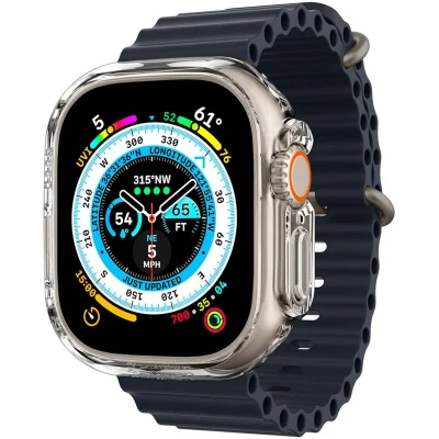 Abbildung von Thin Fit Case für das Apple Watch 49 mm Transparent