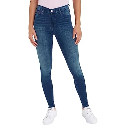 Abbildung von Tommy Jeans NORA Skinny Fit, Damen, Größe: 27x28, Denim