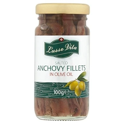 Abbildung von Lusso Vita Anchovy Filets in Olivenöl, 100 g