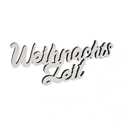 Abbildung von Melis deko Schriftzug Weihnachtszeit Weihnachten Weihnachts aus Holz in weiß 20cm