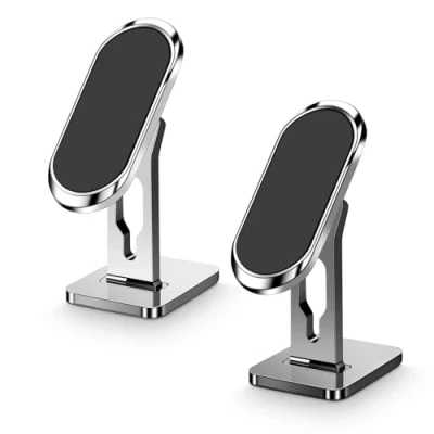 Abbildung von Viedouce Handyhalterung Auto Magnet,2 Stück Armaturenbrett KFZ Magnetische Handyhalter,360Grad Drehung,Universelle Kompatibel mit iPhone 14/13/12/SE/11/XR/XS/X/8 Samsung,Huawei usw