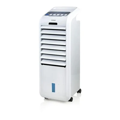 Abbildung von Domo DO153A, Haushaltsturmventilator, Weiß, Flur, Tasten, 5 l