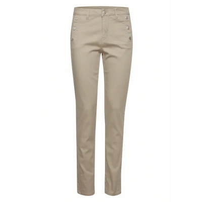 Abbildung von Fransa Frlomax Stoffhose, Damen, Größe: 40, Silver mink