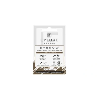Abbildung von Eylure Dybrow Permanent Tint for Brows Dye Kit Light Brown