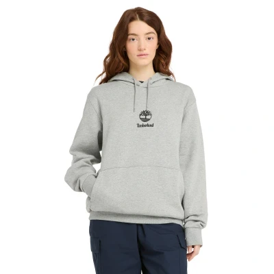 Abbildung von Timberland Small LOGO Kapuzenpullover, Größe: Medium, Medium grey heather