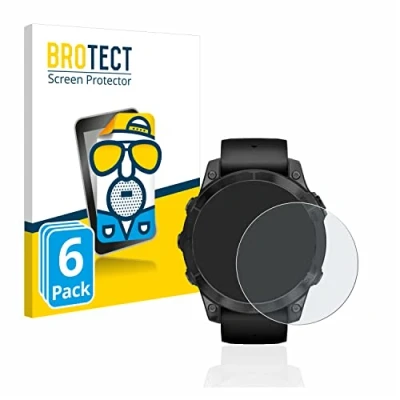 Abbildung von BROTECT Entspiegelungs Schutzfolie für Garmin Epix Pro (Gen 2) (47 mm) (6 Stück) Matte Displayschutz Folie, Anti Reflex, Fingerprint