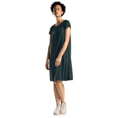 Abbildung von Street One Carmen Jerseykleid, Damen, Größe: 36, Grün