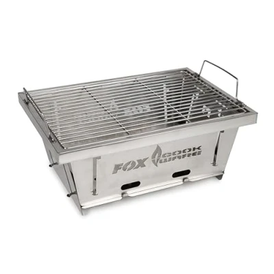 Abbildung von Fox Cookware Faltbarer Edelstahlgrill CCW032