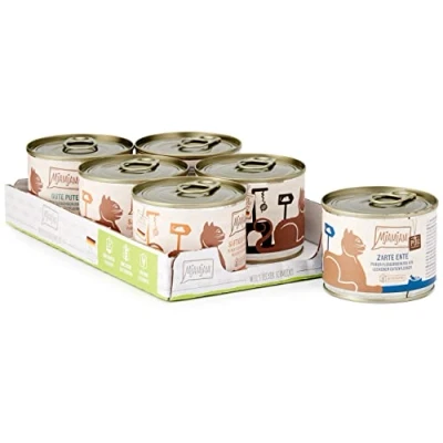 Abbildung von MjAMjAM Premium Nassfutter für Katzen Mixpaket V Purer Fleischgenuss, 6er Pack (6 x 200 g), getreidefrei mit extra viel Fleisch