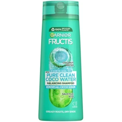 Abbildung von Garnier Fructis Coconut Water Pure Clean Shampoo Balancing, 400 ml