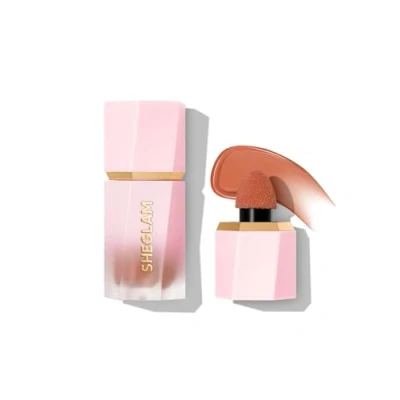 Abbildung von SHEGLAM Color Bloom flüssiges Rouge für Wangen Finish Birthday Suit
