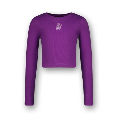 Abbildung von T shirt G basic crop Rib Longsleeve