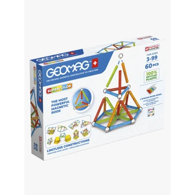 Abbildung von Geomag Supercolor Baukasten 60 Teile