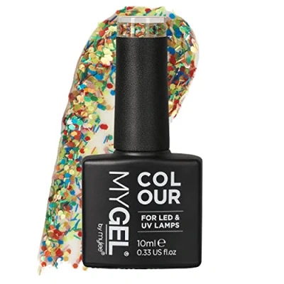 Abbildung von MYGEL by Mylee Gel Nagellack 10 ml UV/LED, Maniküre, Pediküre, für professionellen Gebrauch im Salon sowie zu Hause Lang anhaltend und mühelos aufzutragen