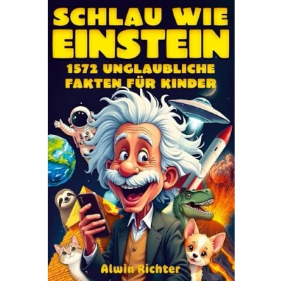 Abbildung von Schlau wie Einstein: 1572 unglaubliche Fakten für Kinder: Wissen über Geschichte, Wissenschaft, Tiere, das Weltall und alles dazwischen
