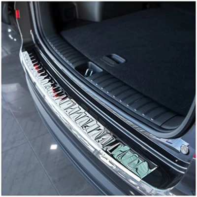 Abbildung von tuning art L366 Edelstahl Ladekantenschutz passend für Hyundai Tucson 2 2018 2020, Farbe:Chrom
