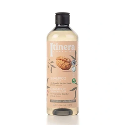 Abbildung von ITINERA Shampoo für coloriertes Haar mit Krausnüssen aus Venetien, 95% natürliche Inhaltsstoffe, 370 ml 1 Stück